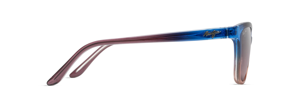 Maui Jim Honi Sunset Frame Sunglasses in Blue, Orange and Gray Honi Cat Eye Sunglasses | Sunset Style Polarized | Maui Jim main image 4