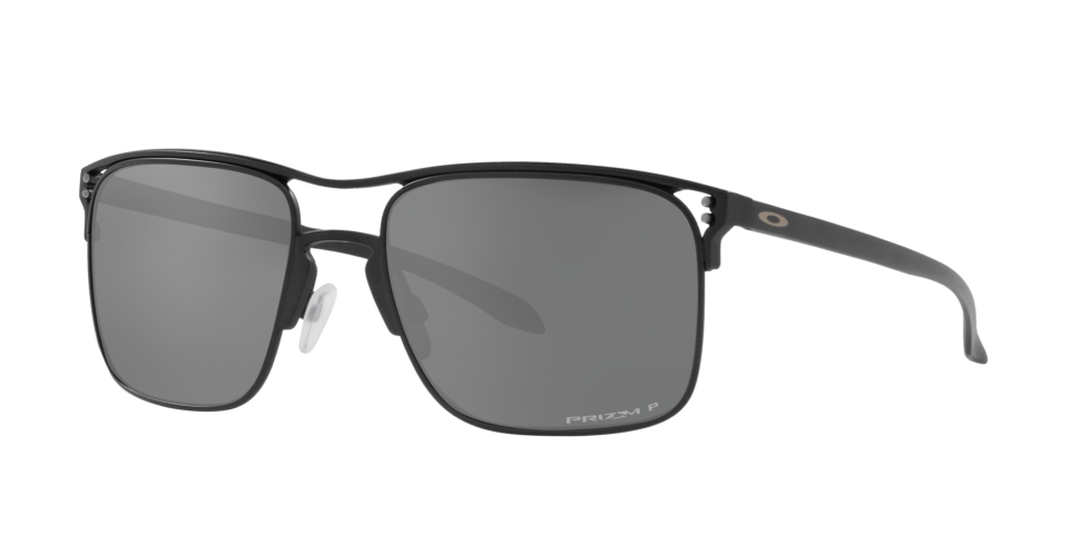 Oakley Holbrook TI in Satin Black with Prizm Black Polarized Lenses