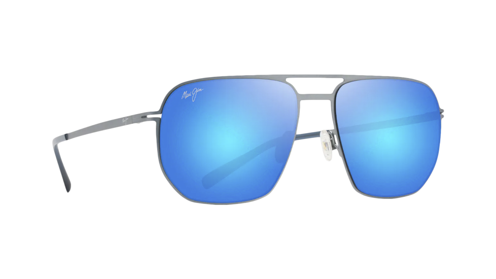 Maui Jim Ohai MAUIGreen Rectangular Unisex Sunglasses GM334-17M 60  603429065409 - Sunglasses, Ohai - Jomashop