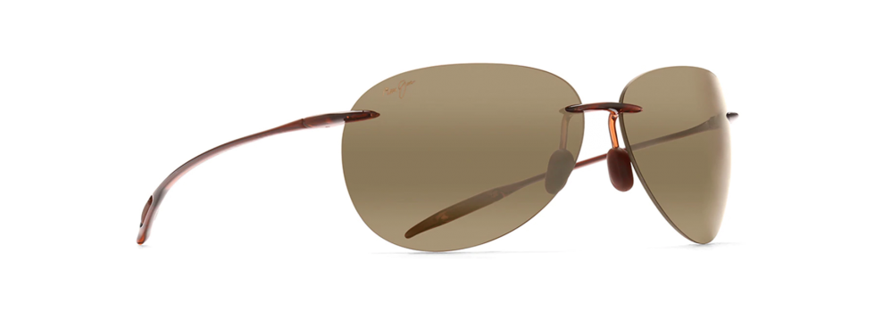 Maui Jim Sugar Beach women's sunglasses with Rootbeer frame and Hcl Bronze lenses