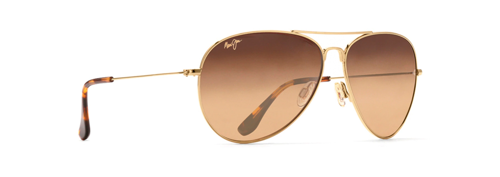 Maui Jim Mavericks - Gold with Hcl Bronze lenses