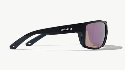 Bajio Sunglasses with Rose Mirror/Red Base