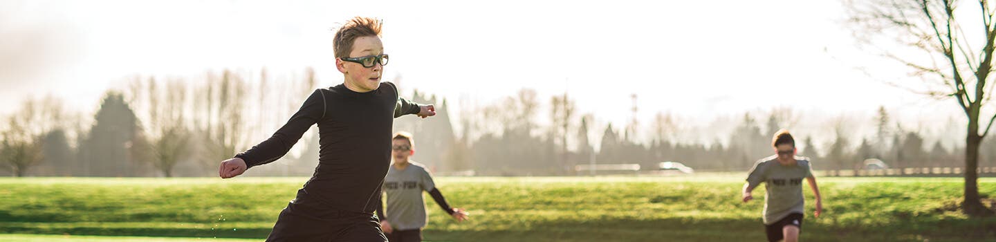 kids soccer glasses