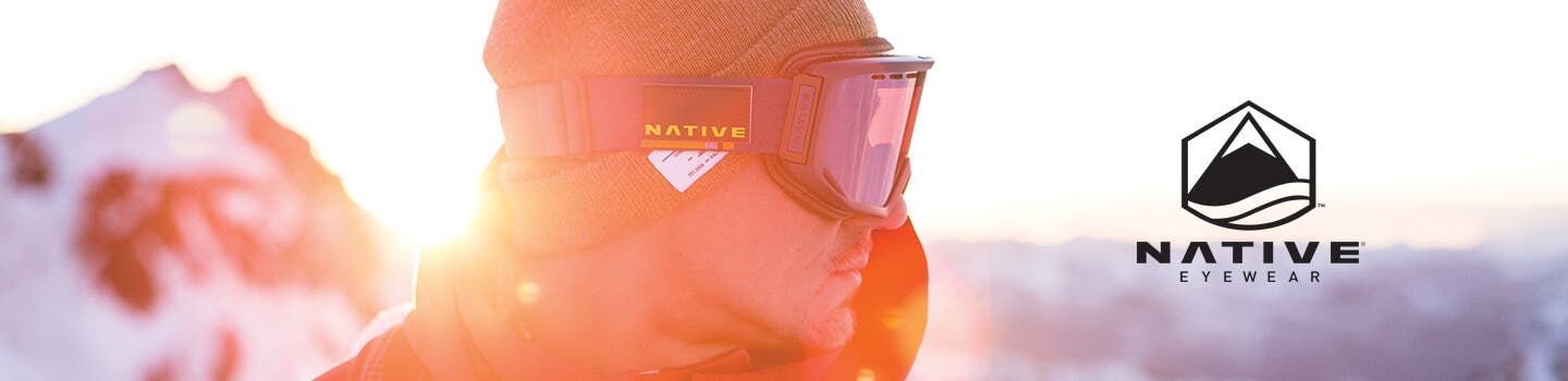 mens native goggles