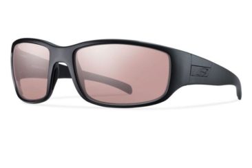 smith safety sunglasses - smith prospect elite in Black frame with Carbonic Ballistic Ignitor Lens