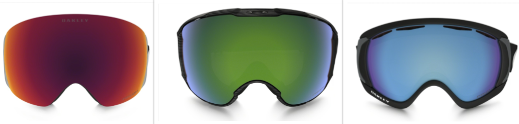 Oakley Snow Goggle Lens Chart