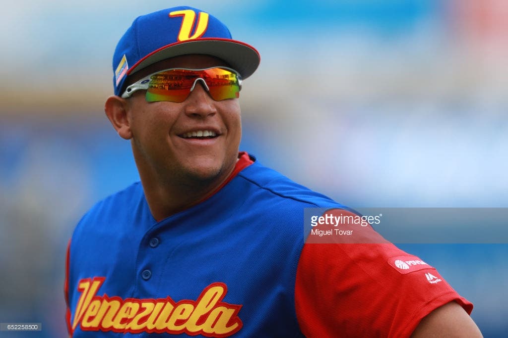 Venezuela's Miguel Cabrera wore Oakley Radar EV Pitch during the world baseball classic