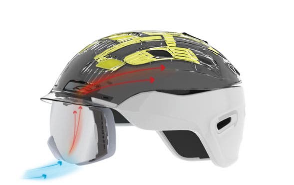 Smith helmets, ultimate integration, AirEvac Ventilation System 