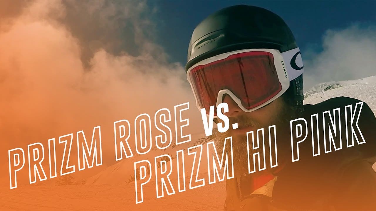 Oakley PRIZM HI Pink vs Rose | Oakley's Low Light Goggle Lenses