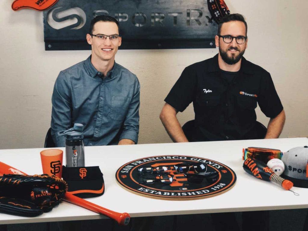 San Francisco Giants, Kelby Tomlinson glasses