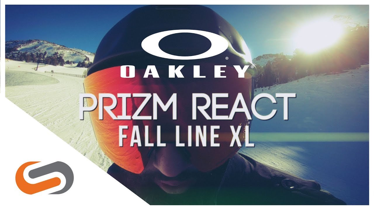 oakley fall line xl prizm react goggles