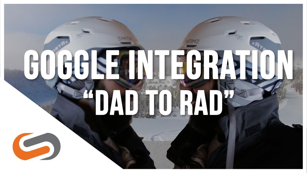 Snowboarding Helmet and Goggle Integration - From Dad to Rad