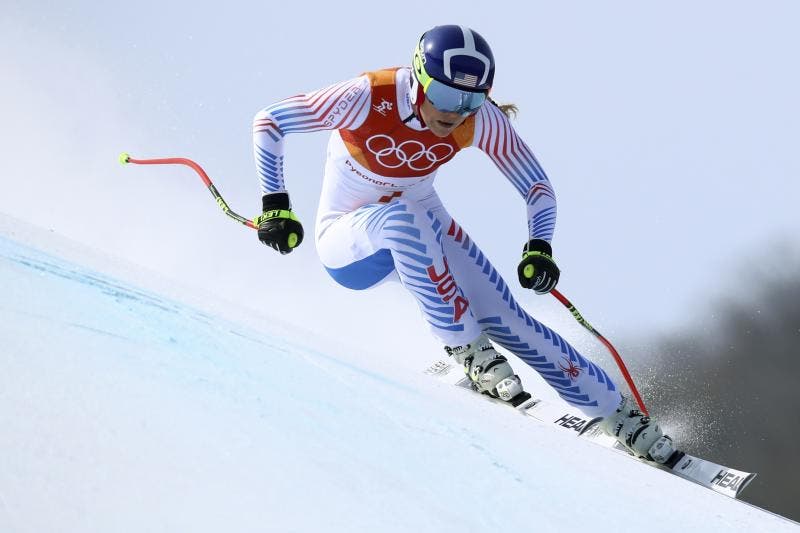 Lindsey Vonn Wearing Oakley Flight Deck