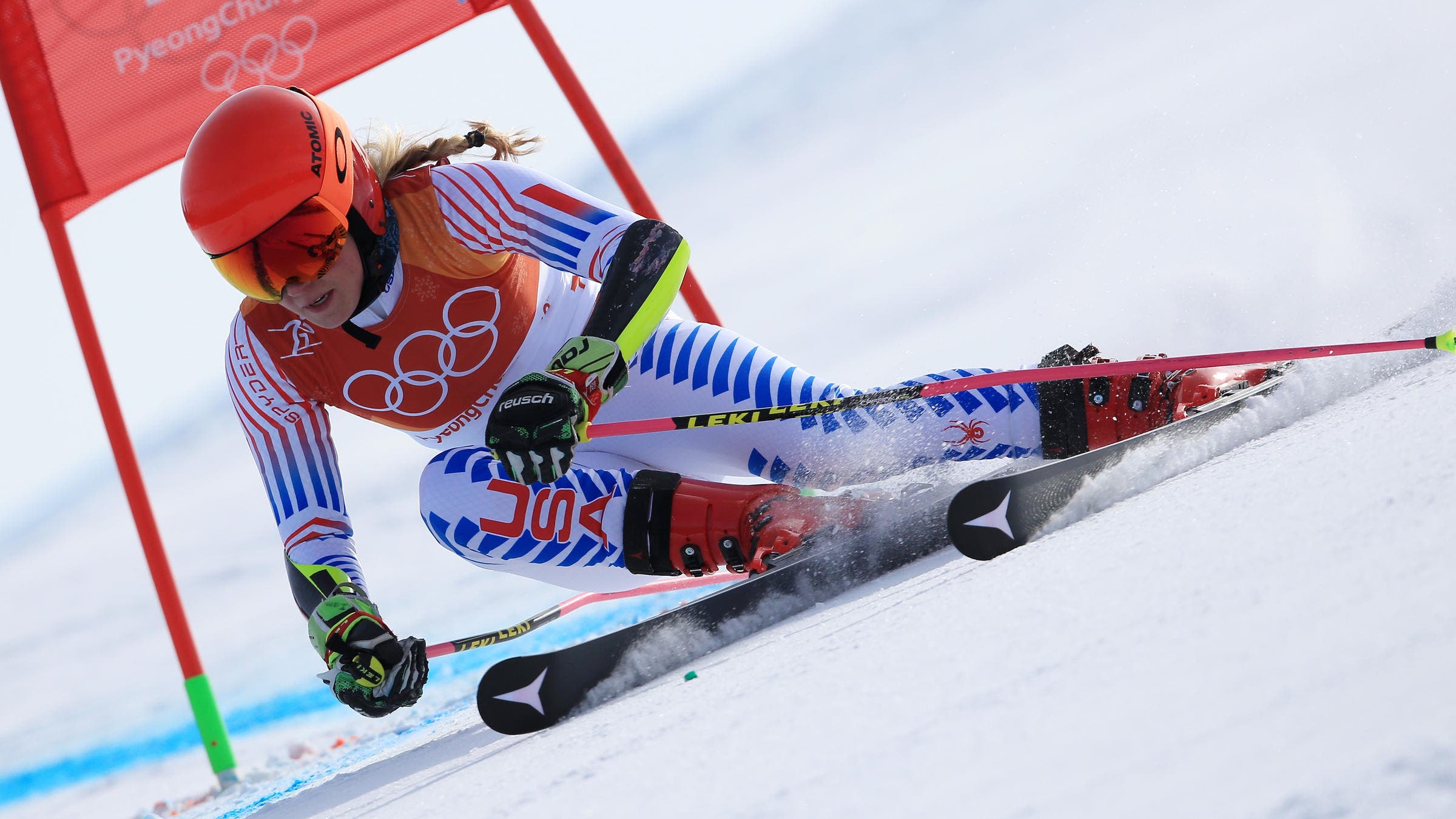 Mikaela Shiffrin Wearing Oakley Flight Deck