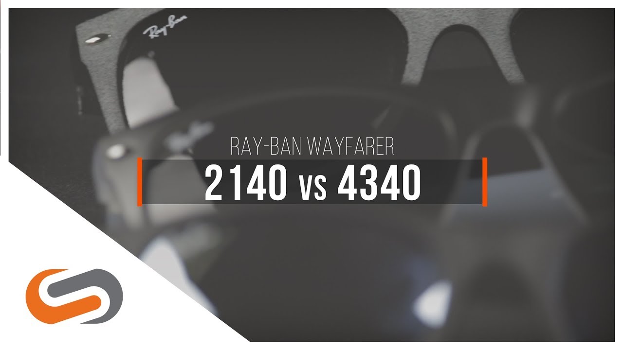 Ray-Ban Wayfarer 2140 vs 4340 | SportRx