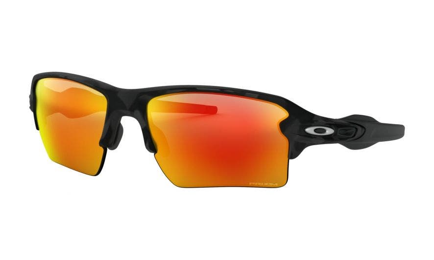 Oakley Flak 2.0 XL with Black Camo Frames & Prizm Ruby