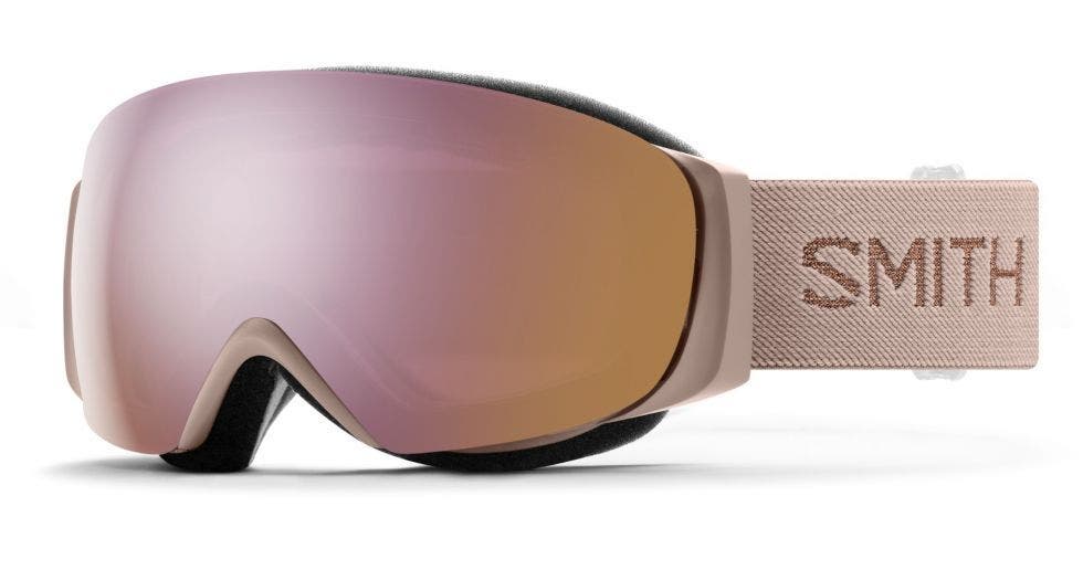 SMITH IO Mag S Ski Goggle in Tusk with Chromapop Everyday Rose Gold Mirror + Chromapop Storm Rose Flash Lenses Product Image