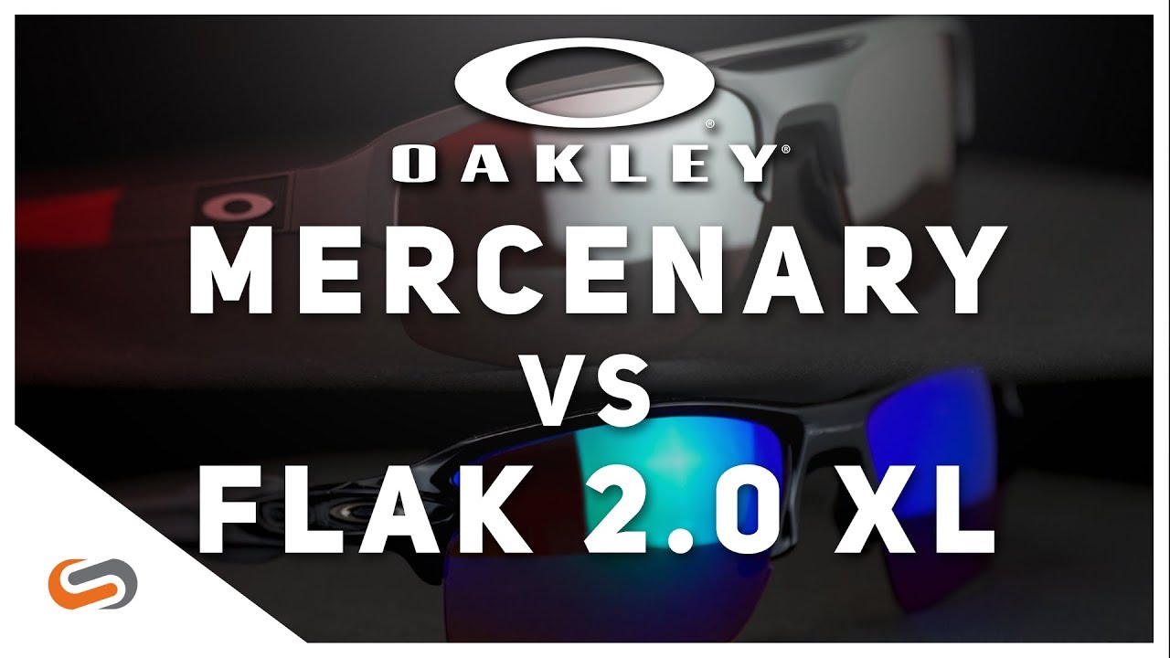 Oakley Mercenary vs. Flak 2.0 XL | Oakley Sunglasses