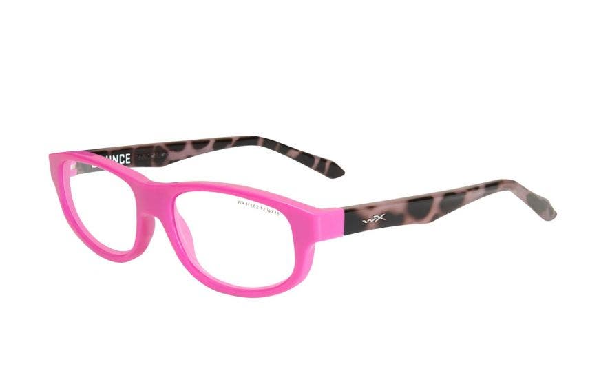 Wiley X Bounce in Raspberry Rose & Pink Demi Frames