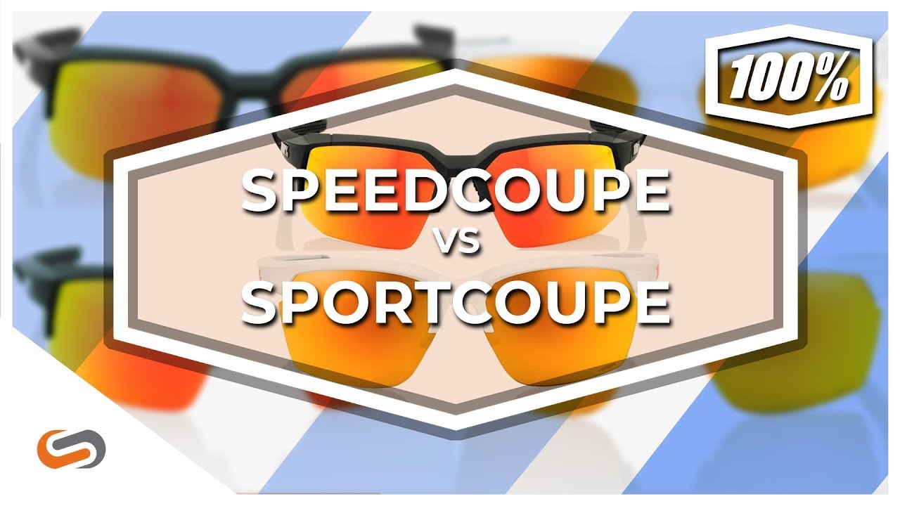 100% Sunglasses: Speedcoupe vs Sportcoupe