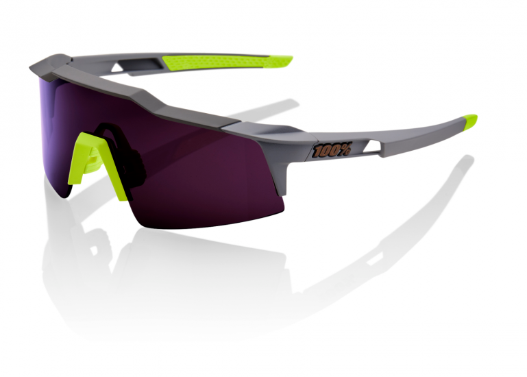 100% Speedcraft SL with Soft Tact Midnight Mauve Frames & Purple Lens