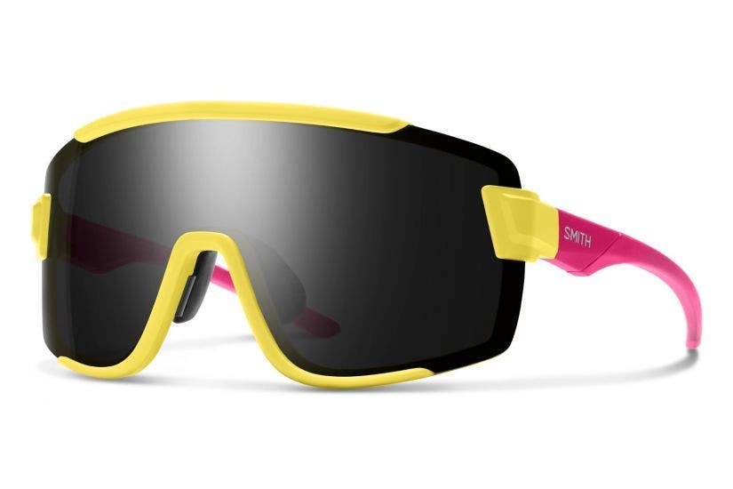 SMITH Wildcat with Matte Citron Frames & ChromaPop Black + Carbonic Clear Lens