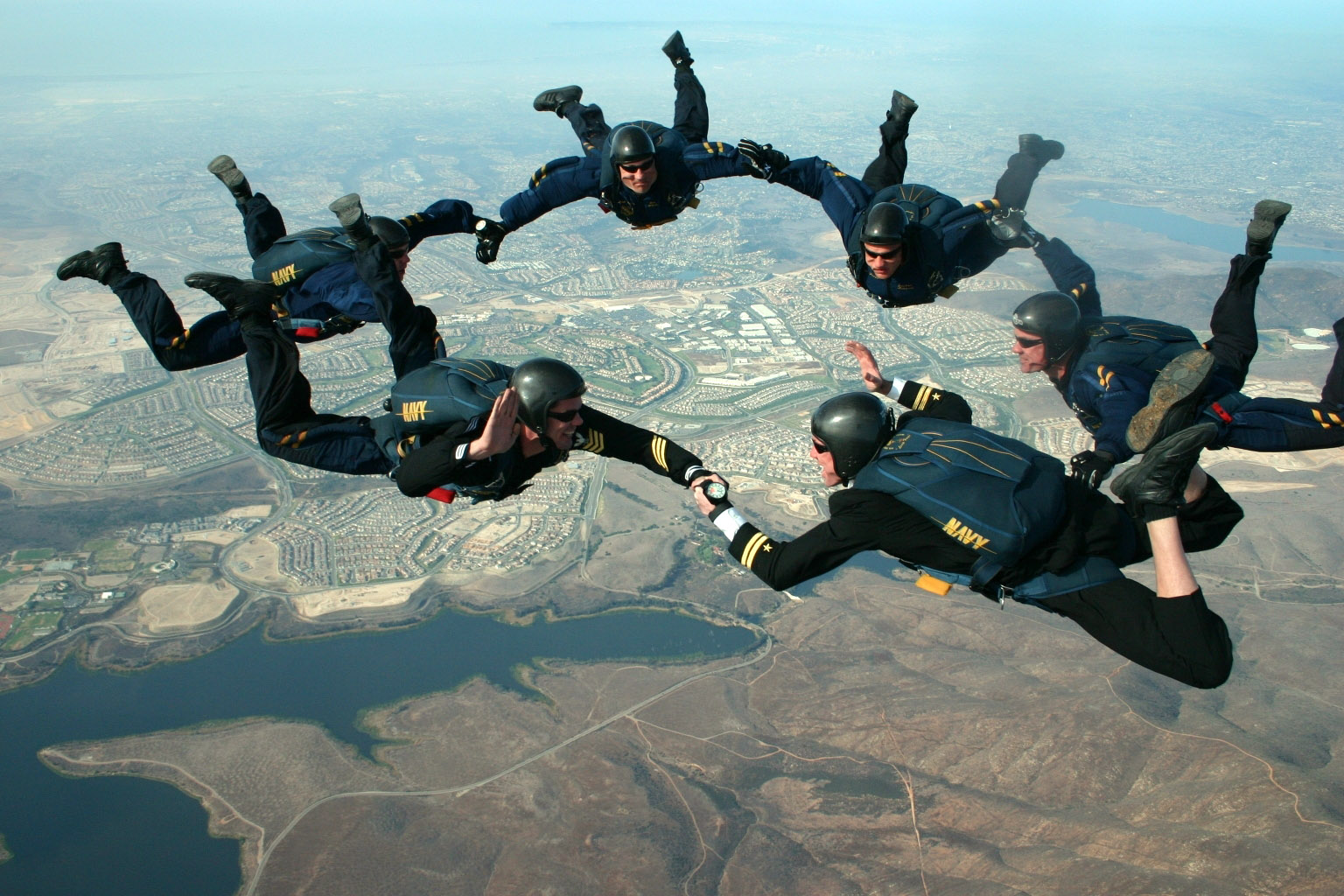 parachute team