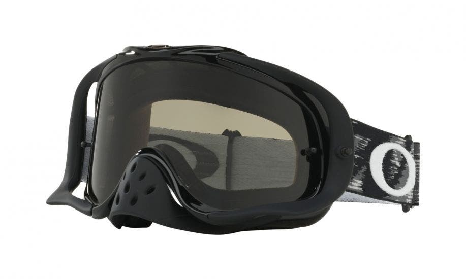 Oakley Crowbar MX Goggle with Jet Black Frame & Dark Grey Lens