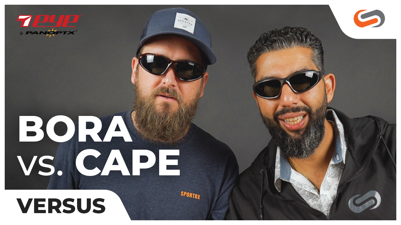 7eye BORA vs CAPE! Great sunglasses for MEDIUM HEADS!