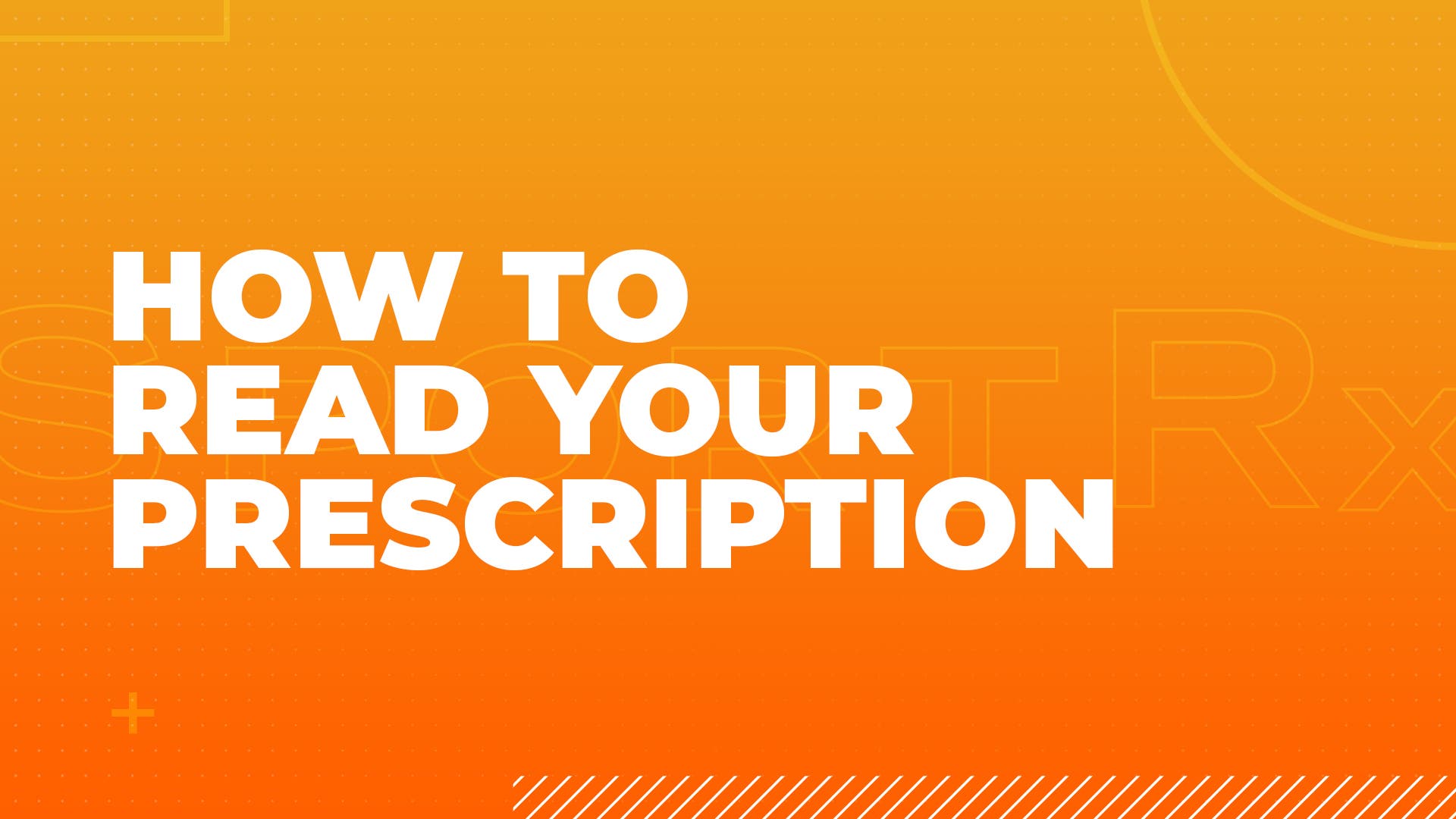 Understanding Your Prescription, How to Read It