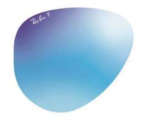 Ray-Ban Blue Mirror Lens Color