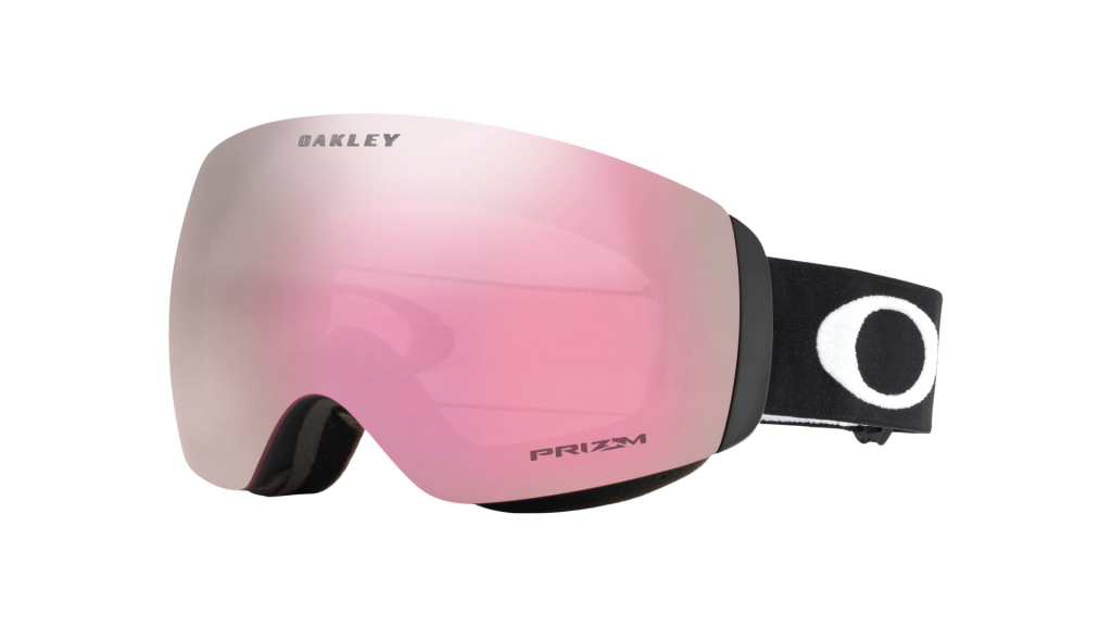 Oakley Flight Deck in Matte Black with Prizm Snow Hi Pink Iridium