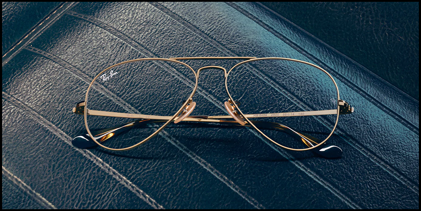 ray ban prescription glasses with logo featuring the ray ban rb6489 aviator eyeglasses
