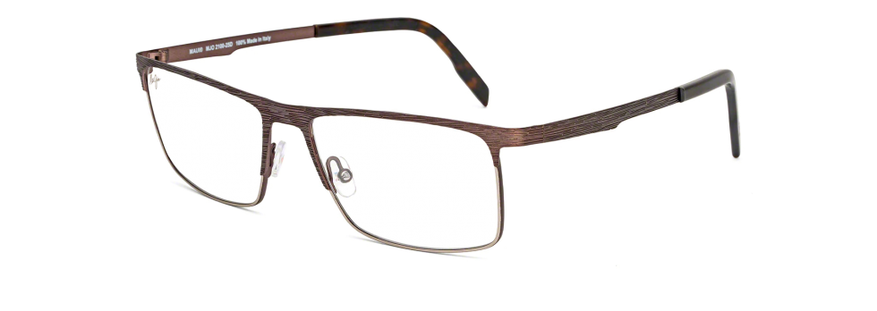 Maui Jim MJO2100 in Brown with Grey lens