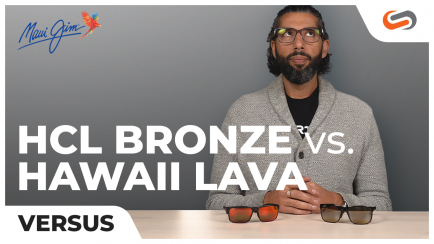 Maui Jim HCL Bronze vs Hawaii Lava