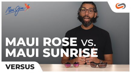Maui Jim Rose vs Maui Sunrise Lens