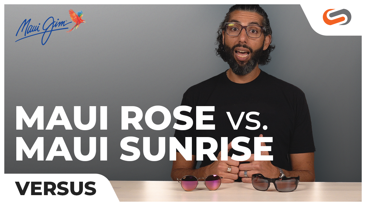 Maui Jim Rose vs Maui Sunrise Lens