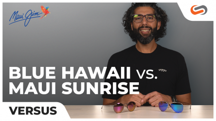 Maui Jim Blue Hawaii vs. Maui Sunrise Lens