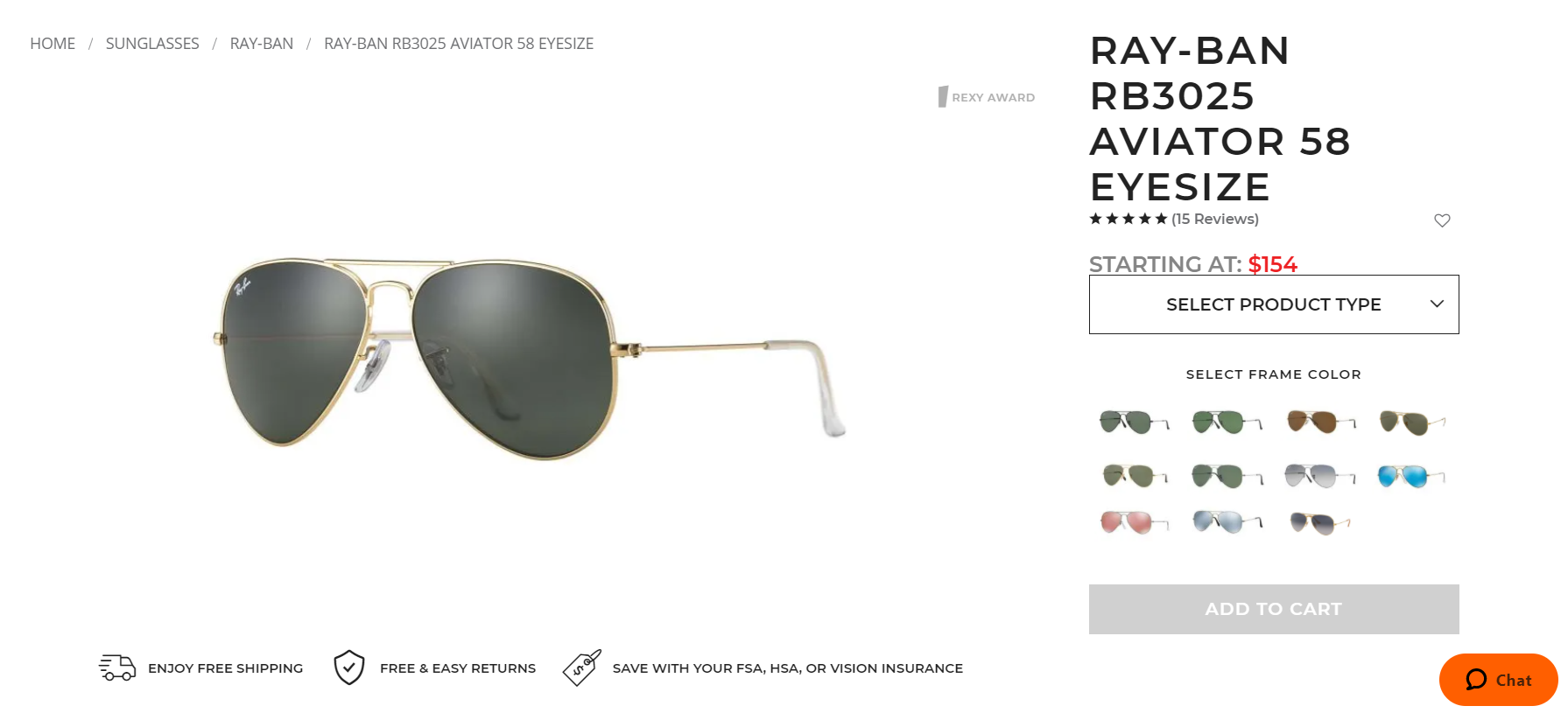 how to buy Ray-Ban prescription sunglasses online