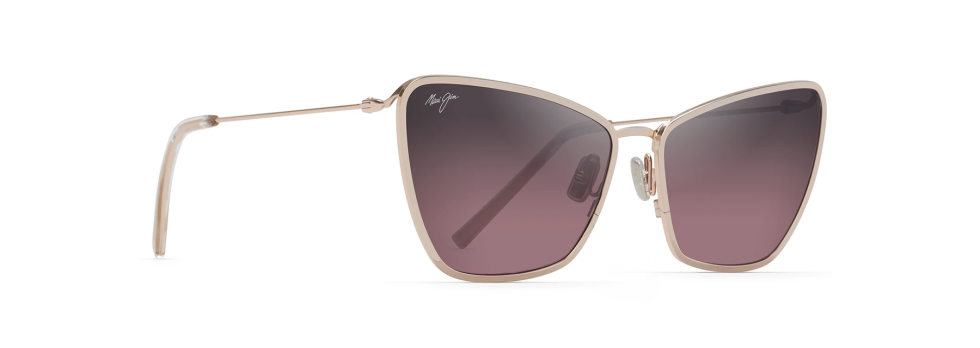 Maui Jim Puakenikeni in Rose Gold with Maui Rose lens