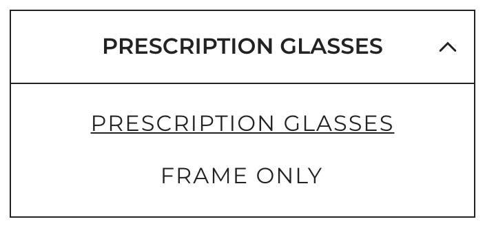 prescription glasses