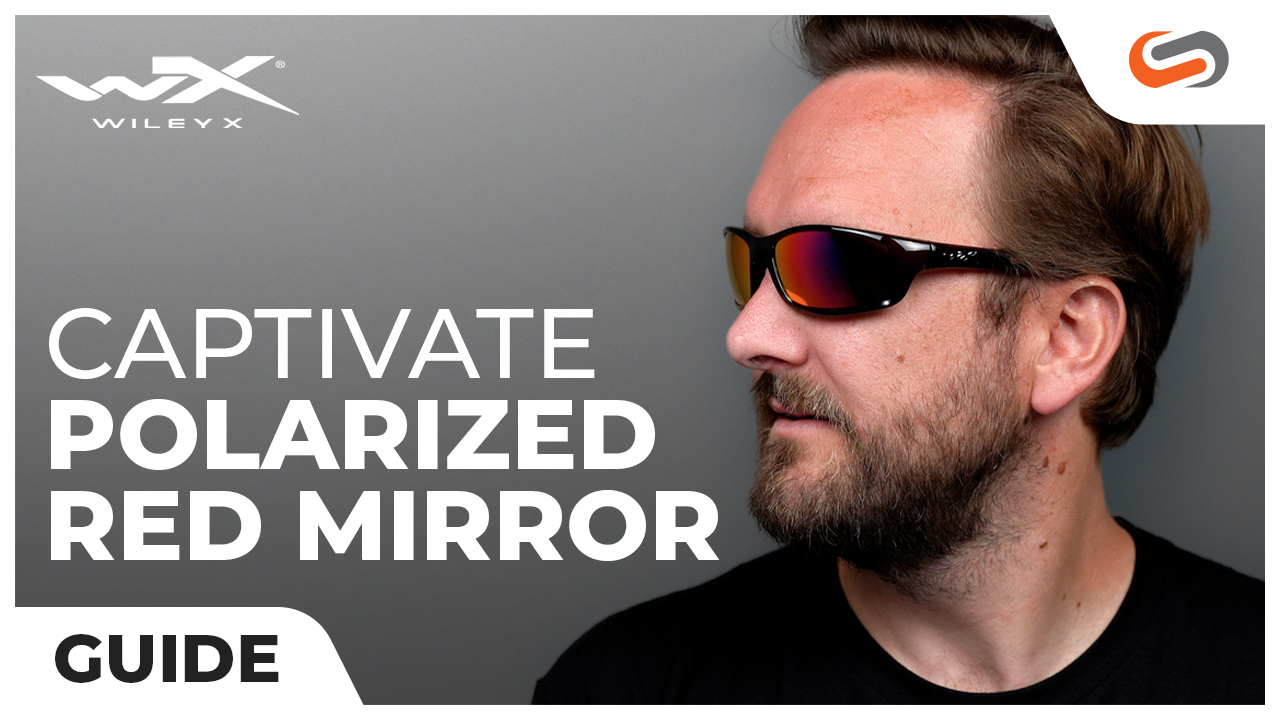 Wiley X Guide: CAPTIVATE™ Polarized Red Mirror