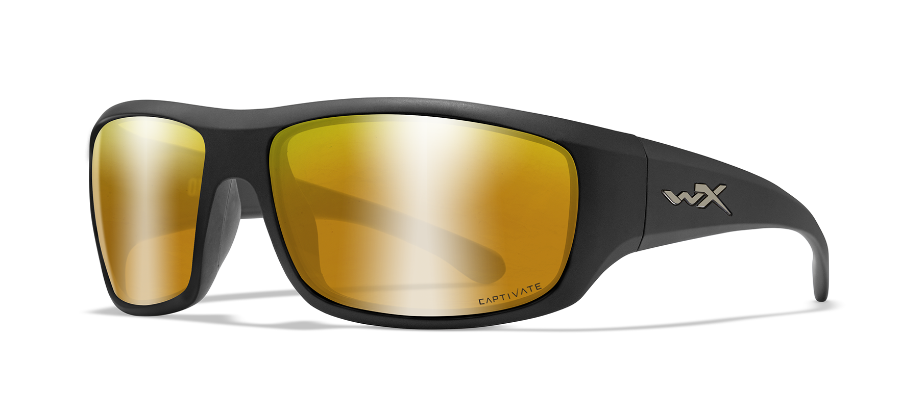 captivate polarized bronze mirror lenses in wiley x omega sunglasses