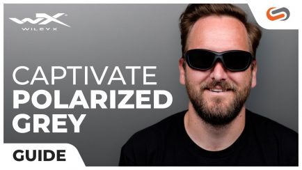 Wiley X Guide: CAPTIVATE™ Polarized Grey Lenses