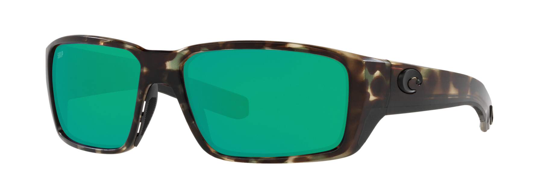 costa fantail pro sunglasses with green mirror lenses