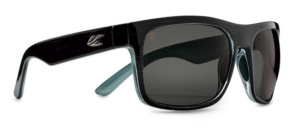 kaenon burnet xl sunglasses in blackwash with grey lenses