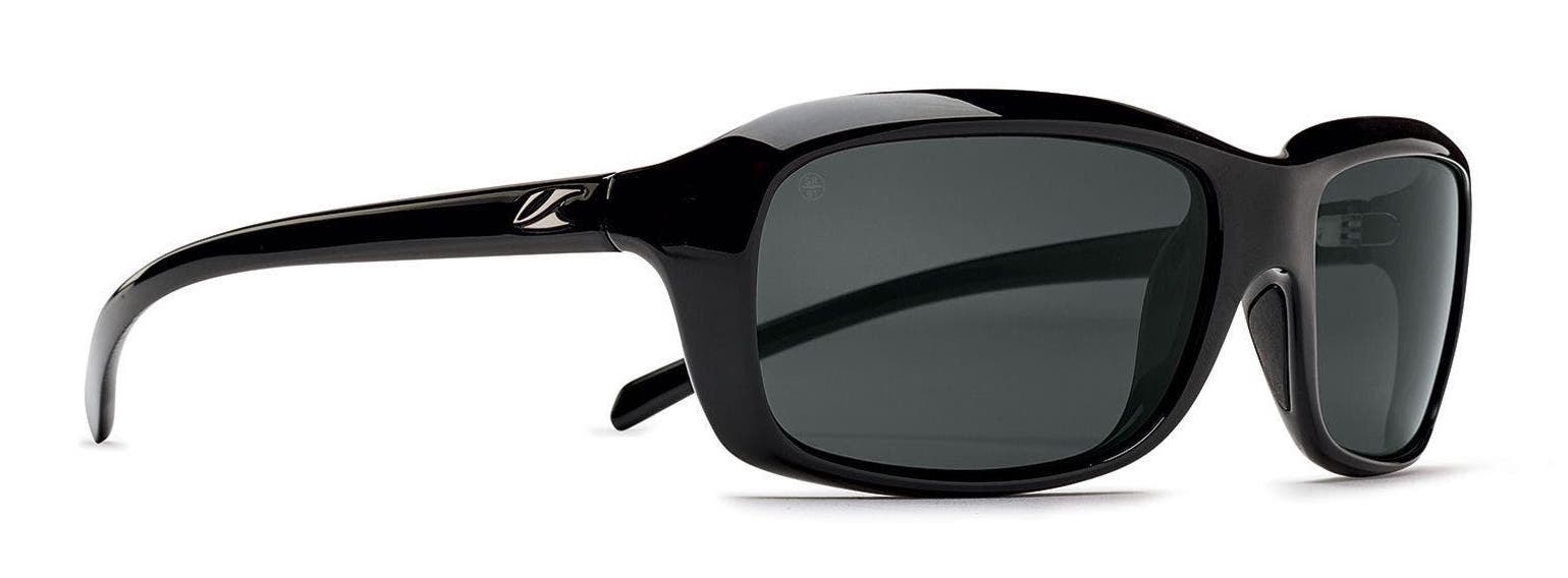 kaenon monterey sunglasses in black with grey lenses
