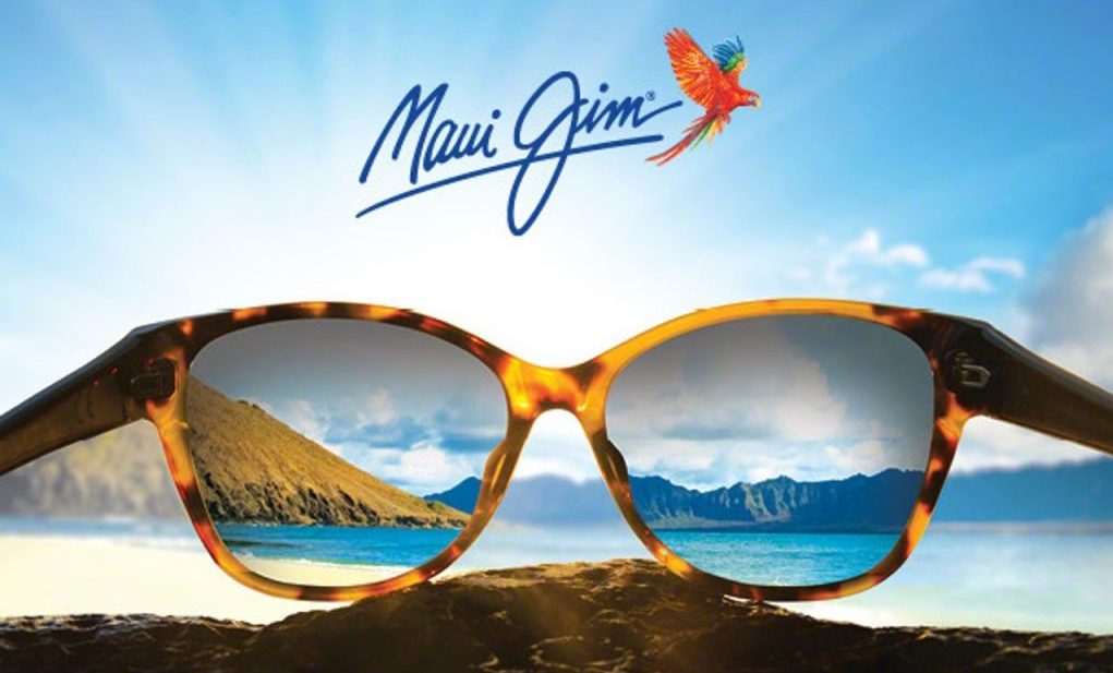 image of nature with water through maui jim polarized sunglasses to show that polarized sunglasses help you see fish