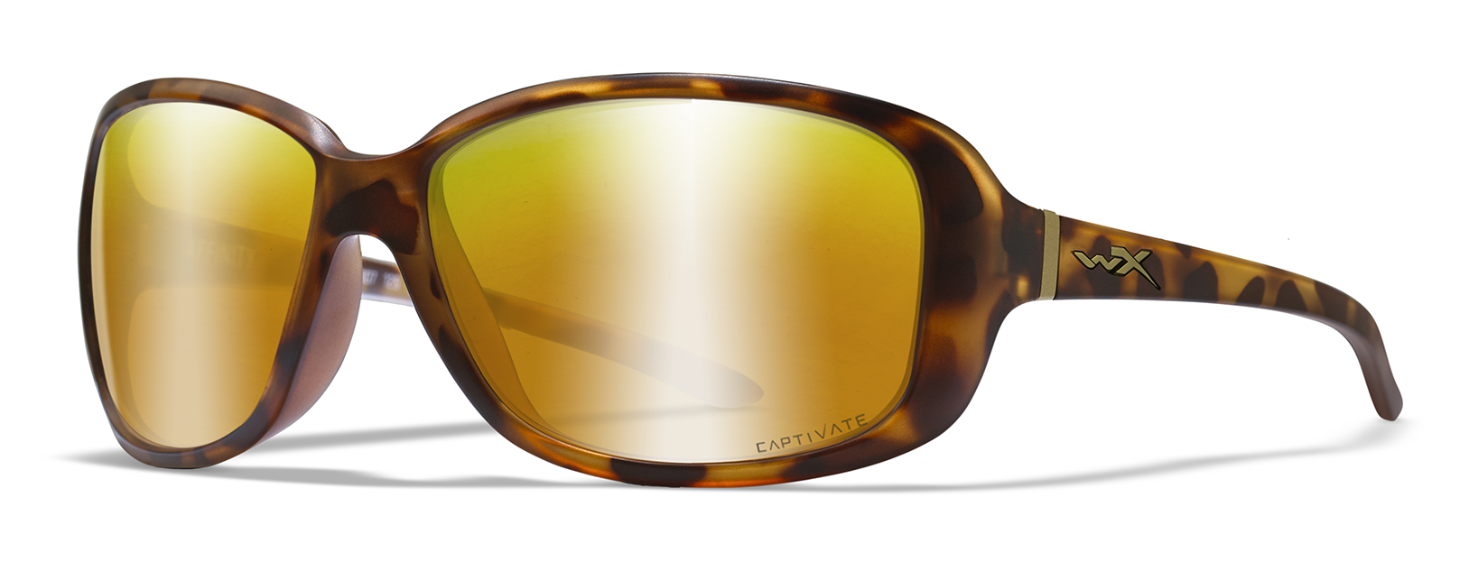 wiley x affinity sunglasses in brown tortoise with polarized bronze lenses