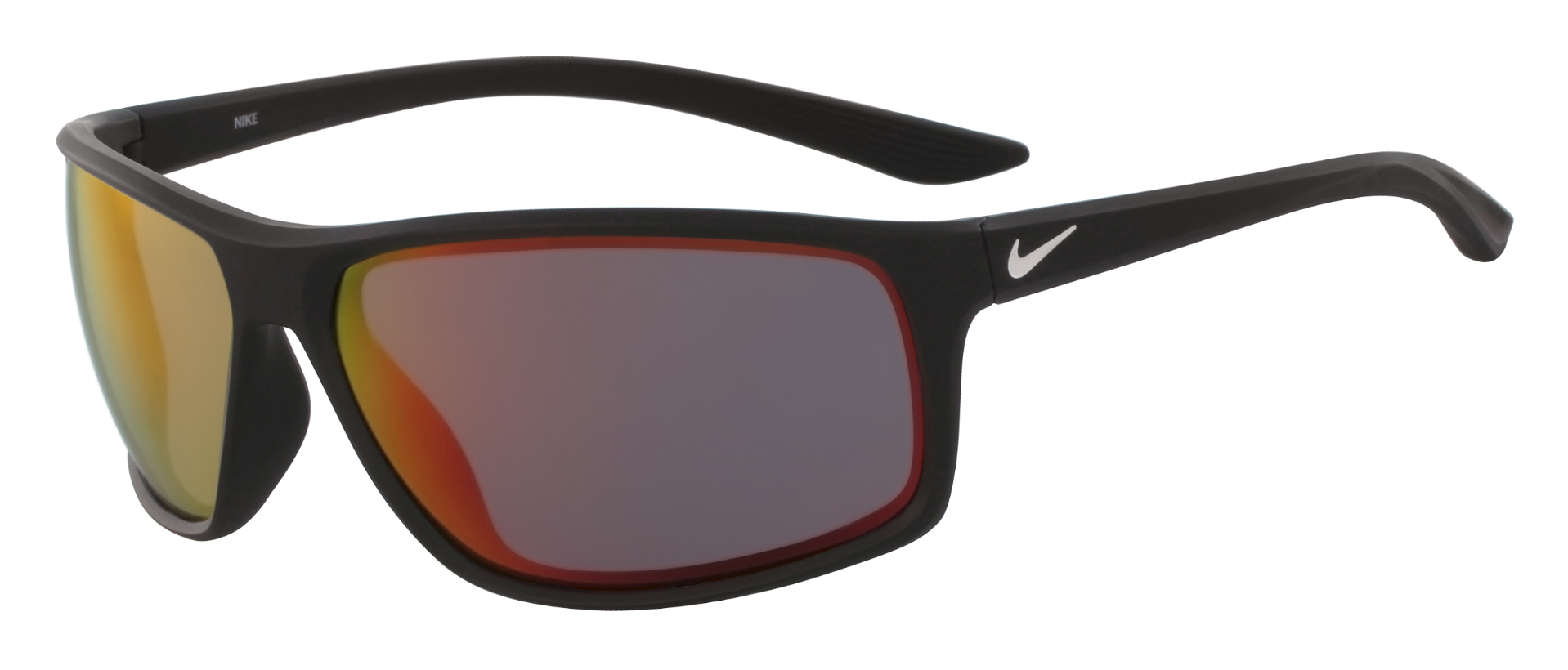 Nike Adrenaline 2 sunglasses in matte black with infrared lenses